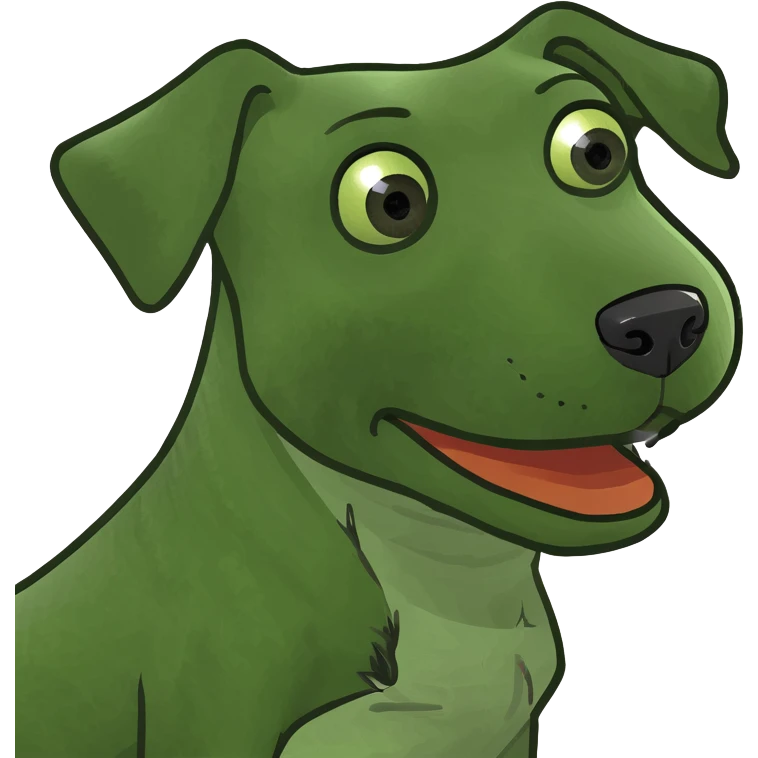 Yellow lab hound mix emoji