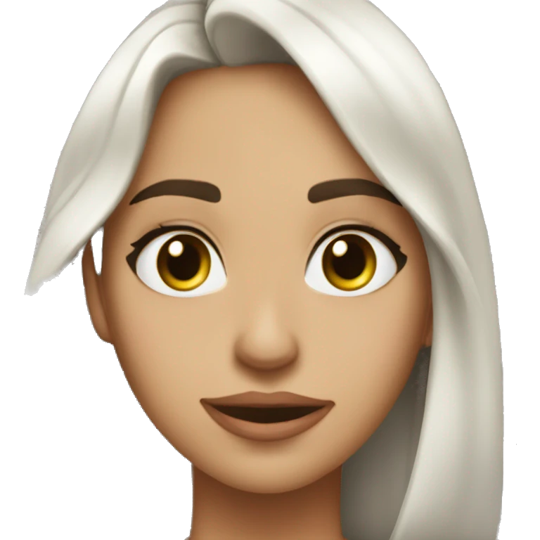 Puedes hacer una chica llorando pero glamorosa 💅 emoji