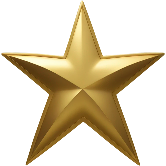 Gold star mafia outfit emoji