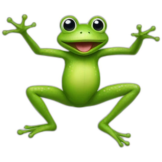 dancing frog emoji