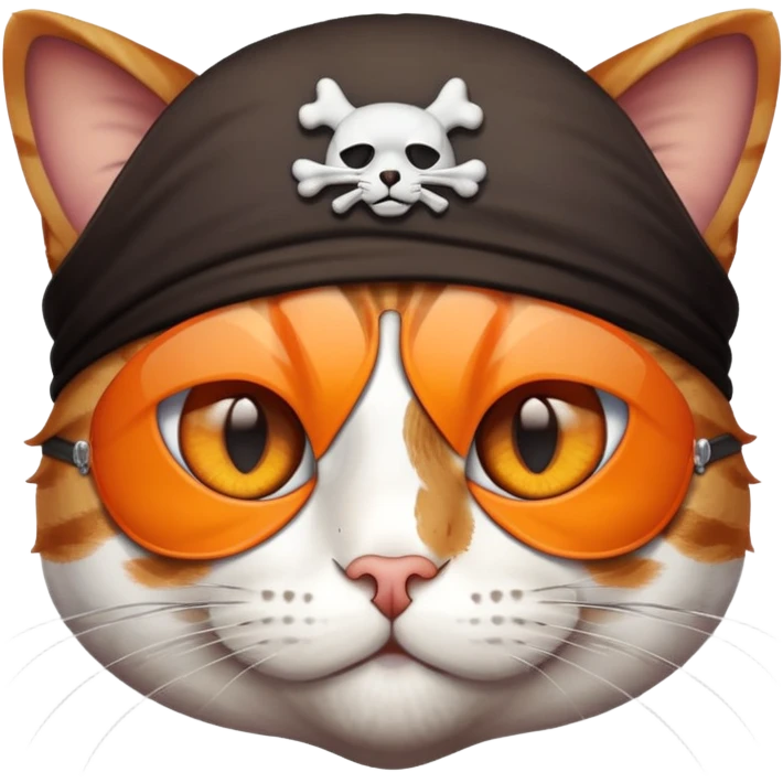 pirate cat emoji