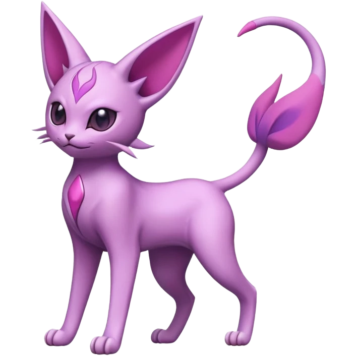 Espeon-Skitty-Fakémon-hybrid-creature (full body)  emoji