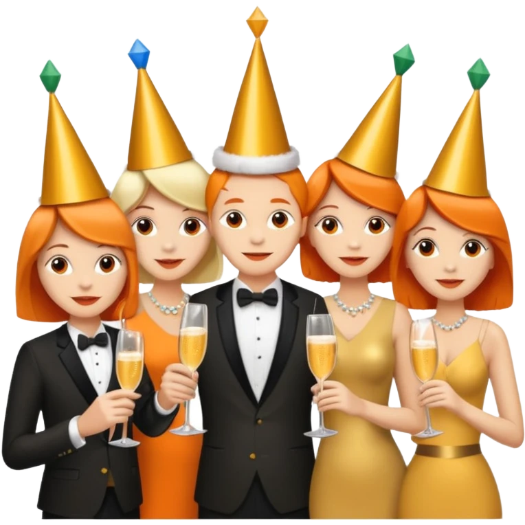 Make the last pictures orange  emoji