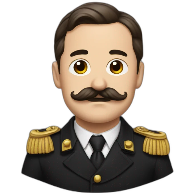 adolf h tiny moustache emoji