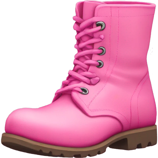 Pink boots emoji