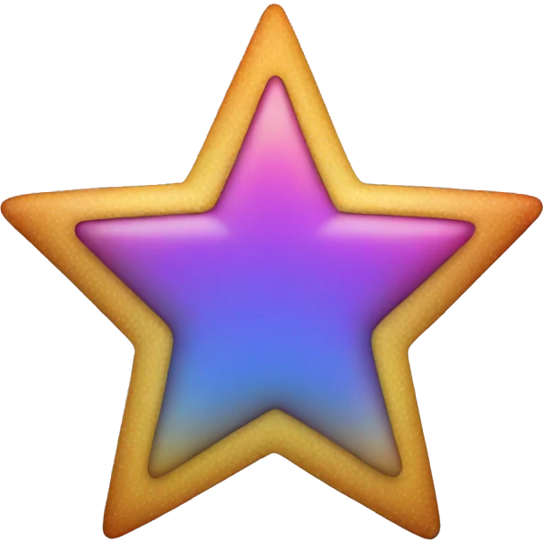star with graident colors emoji