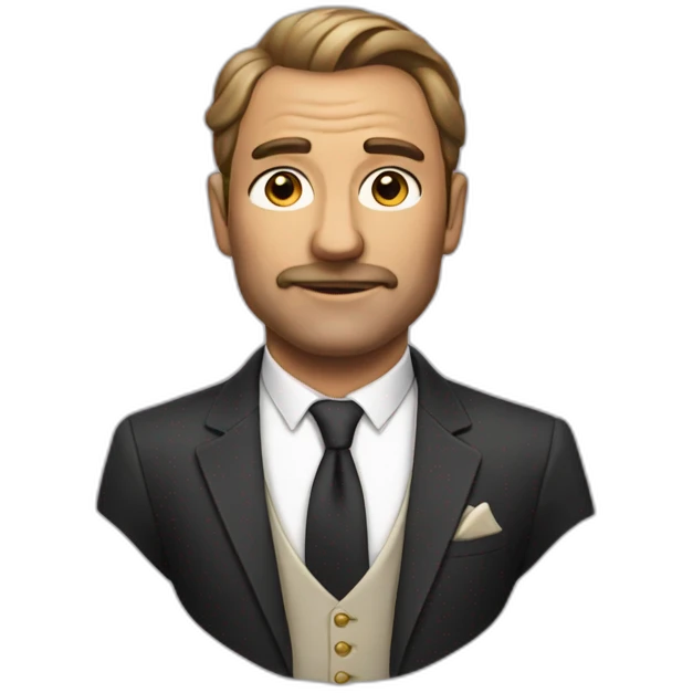 Rich man emoji