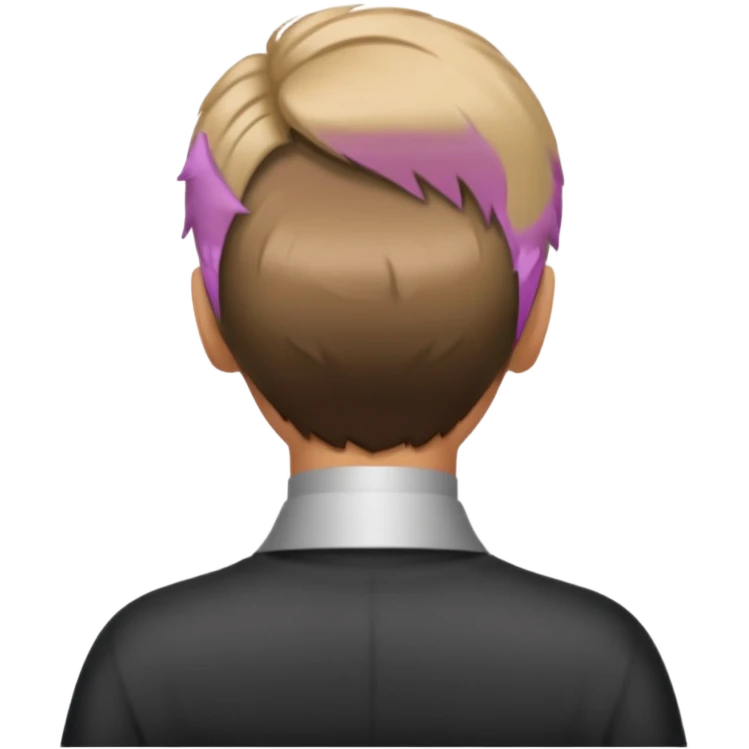 back of head of photographer emoji