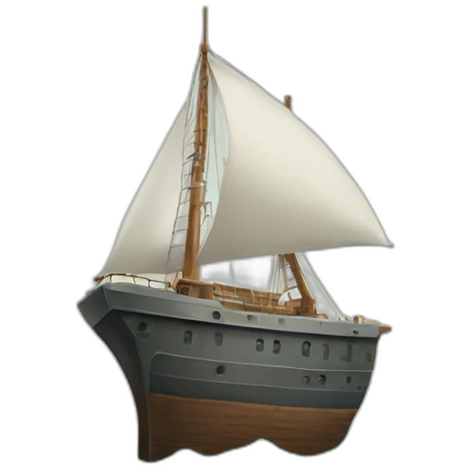 ship half sunk emoji