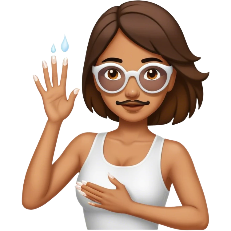 female salt bae emoji