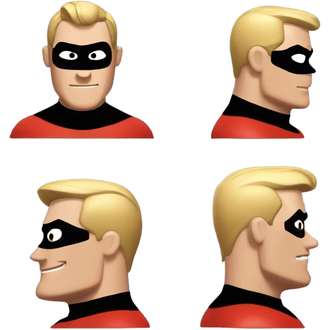 Mr incredible head emoji