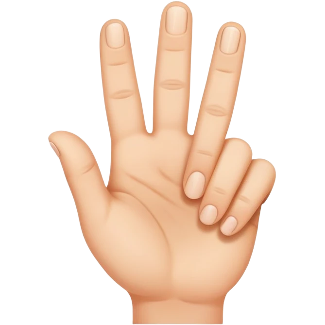 thumb and finger crossed emoji