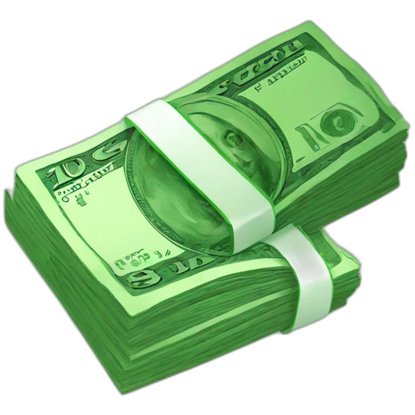 Money using lacoste emoji