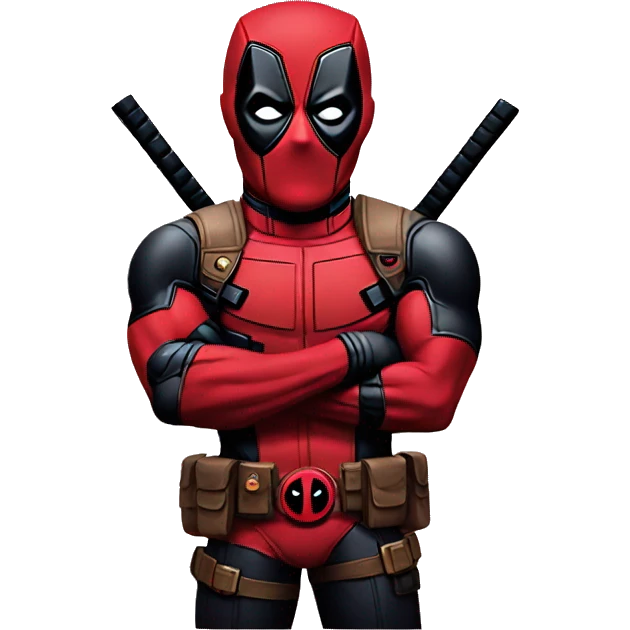 Deadpool from marvel emoji