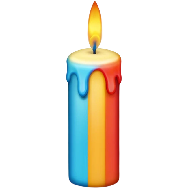 Sign € birthday candle  emoji