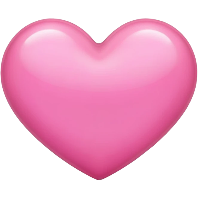 Pink heart  emoji