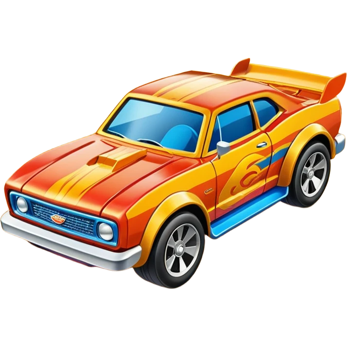 Упаковка от HotWheels emoji