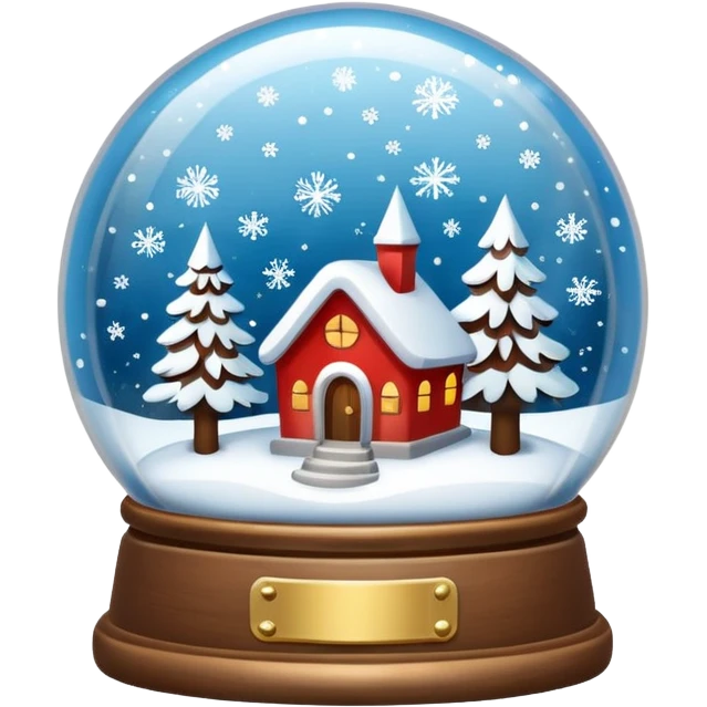 snow globe emoji