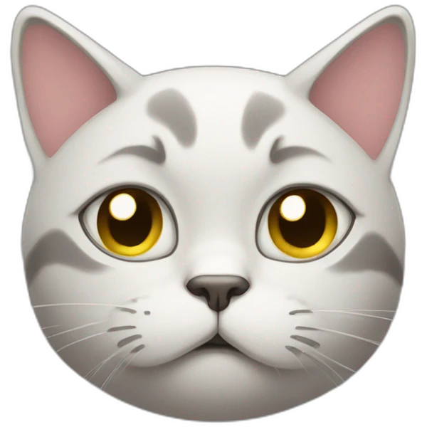 Depressed cat emoji