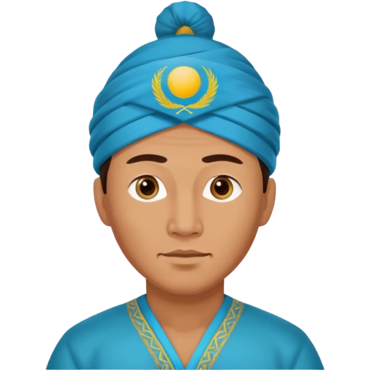kazakh man emoji