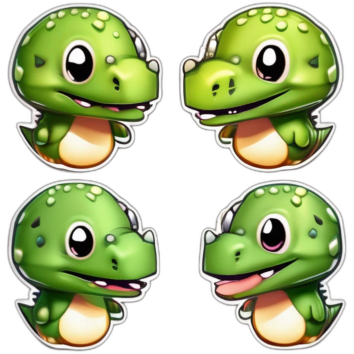 cute dino emoji