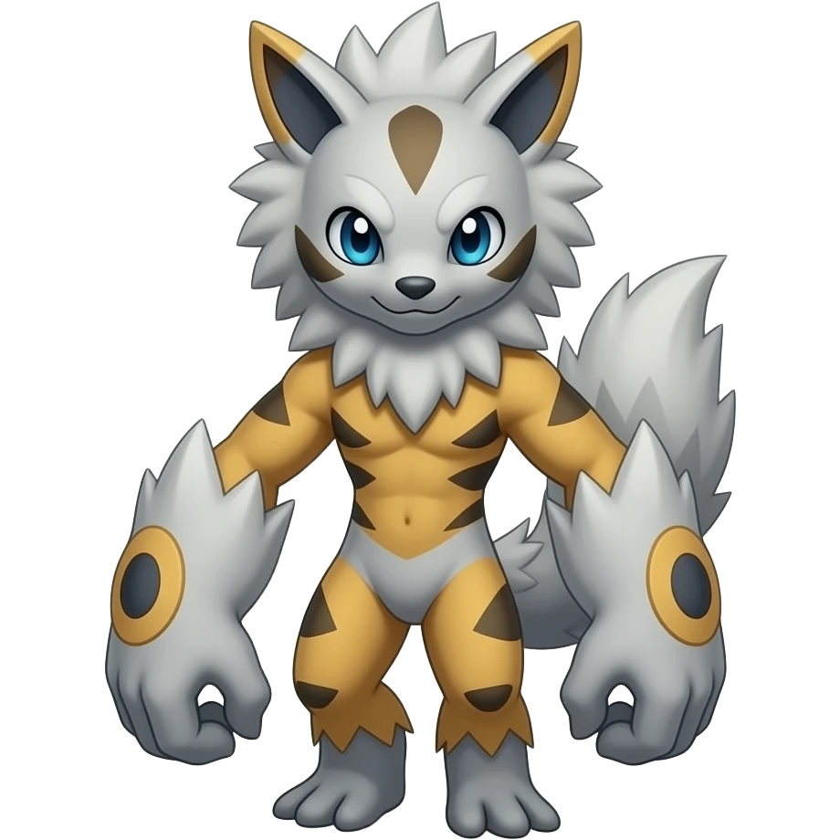 Litten-Absol-Luxray-Houndoom-Fakémon-hybrid emoji