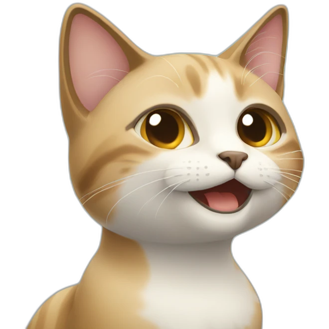 Gato feliz emoji