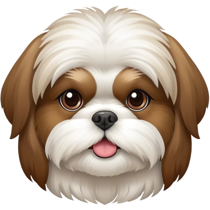 Shih Tzu dog emoji