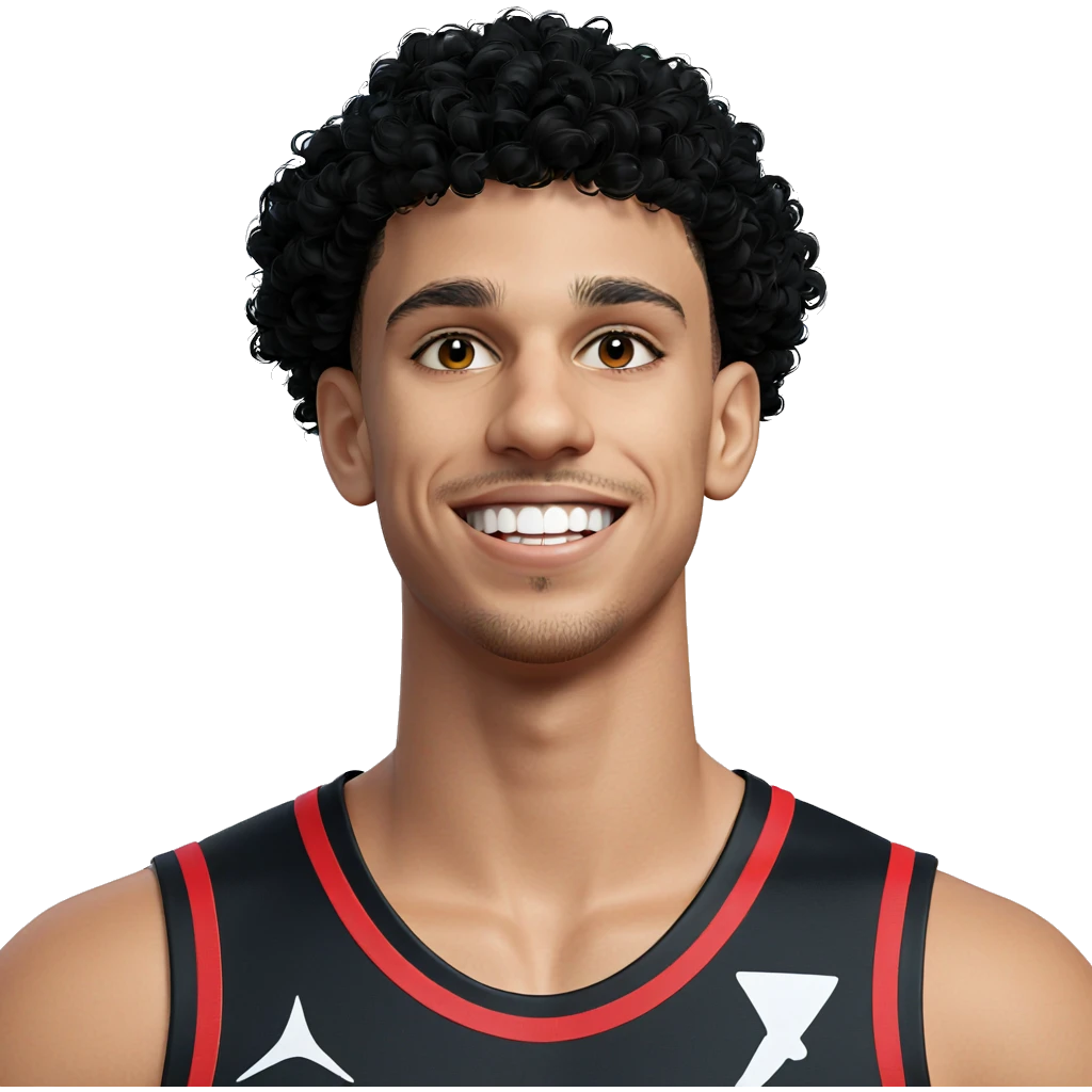 smiling boy in sportswear emoji