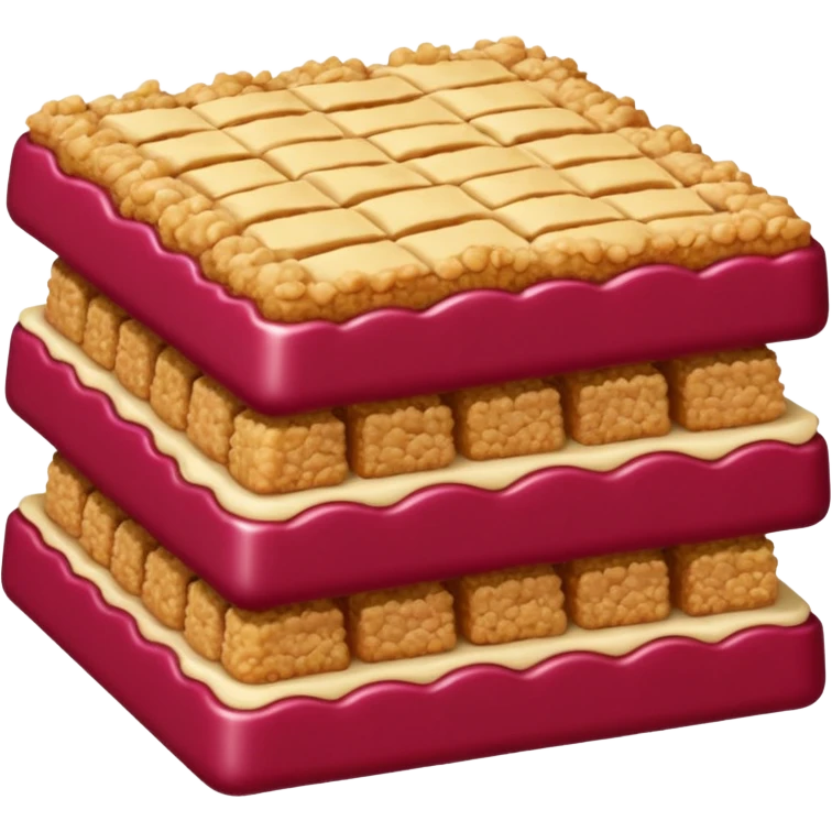 Raspberry Jam Center Bars emoji