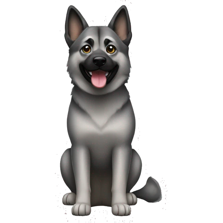 Norwegian elkhound  emoji