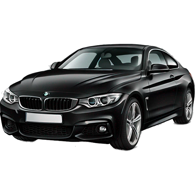 Black bmw 4 series 435 emoji
