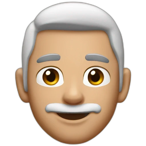 airpods in, side of face emoji