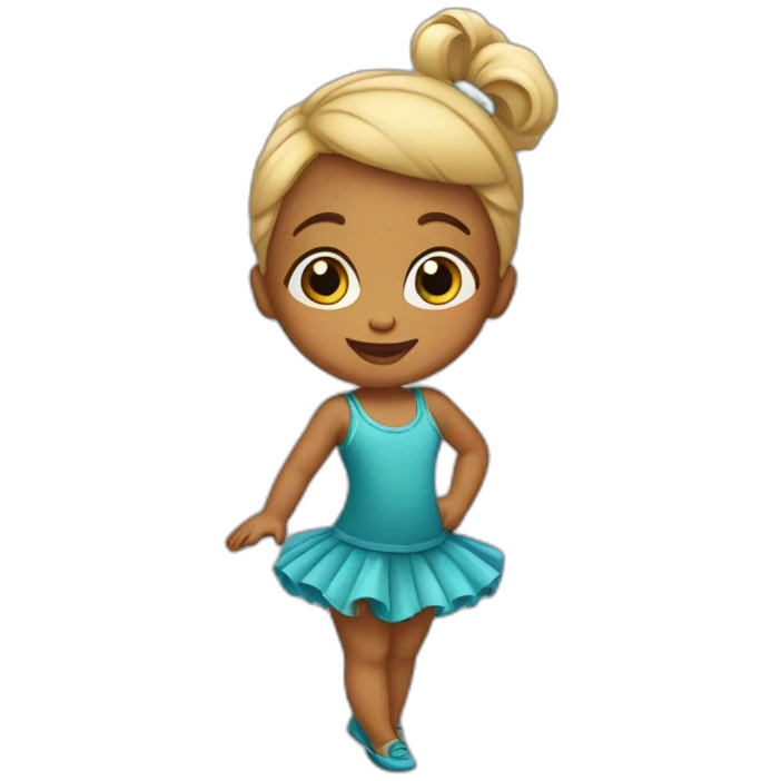 Bébé danseuse de jazz  emoji