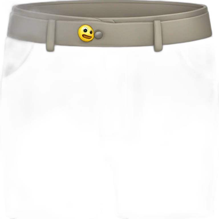 Poche de pantalon troué emoji