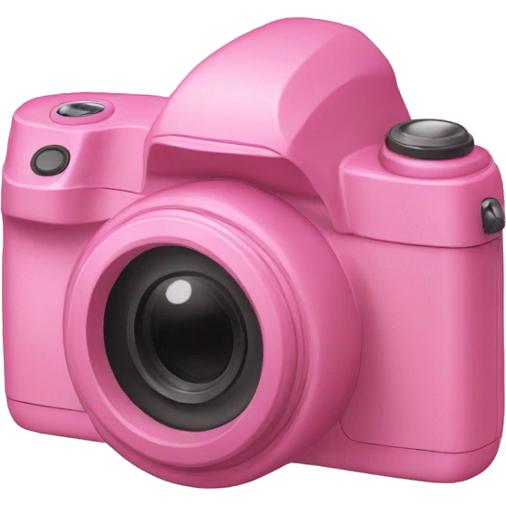 Camara rosa emoji