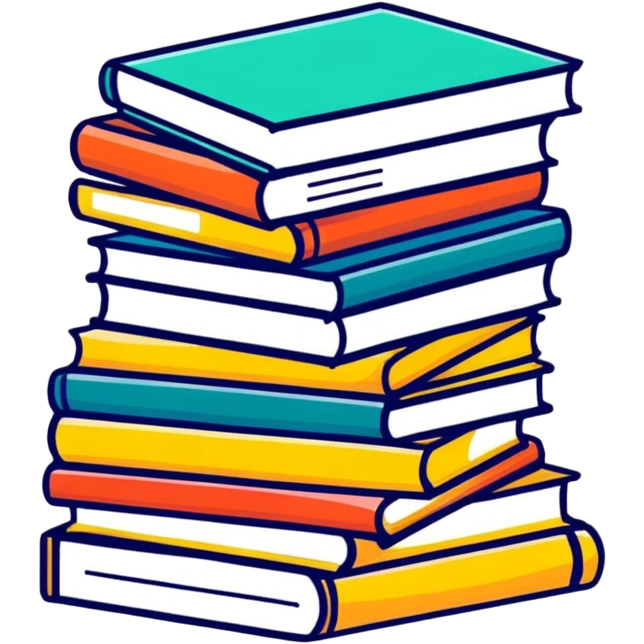 pile of many books emoji