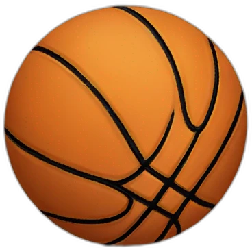 Basketball emoji