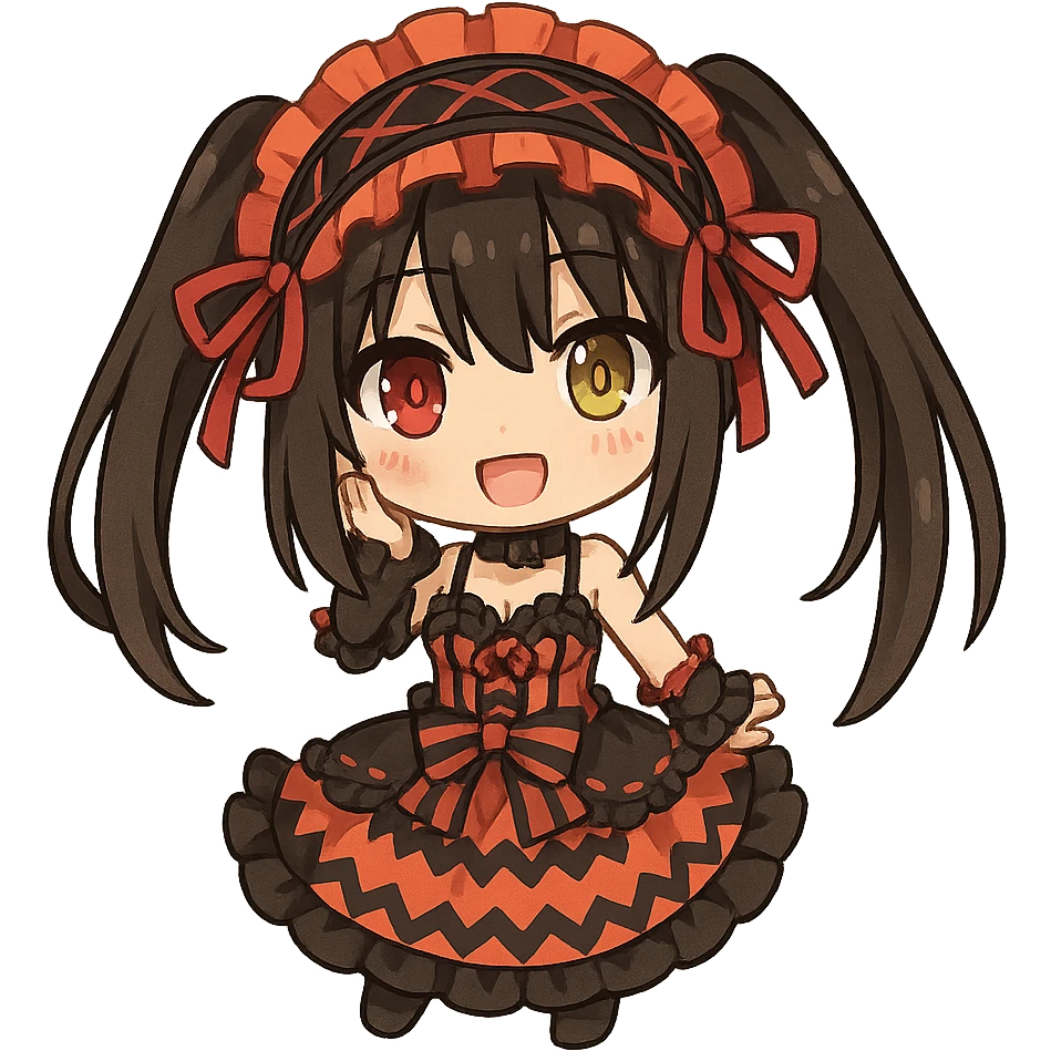 tokisaki kurumi  emoji