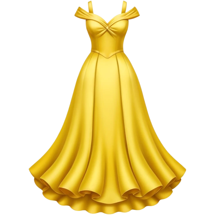 Belle dress emoji