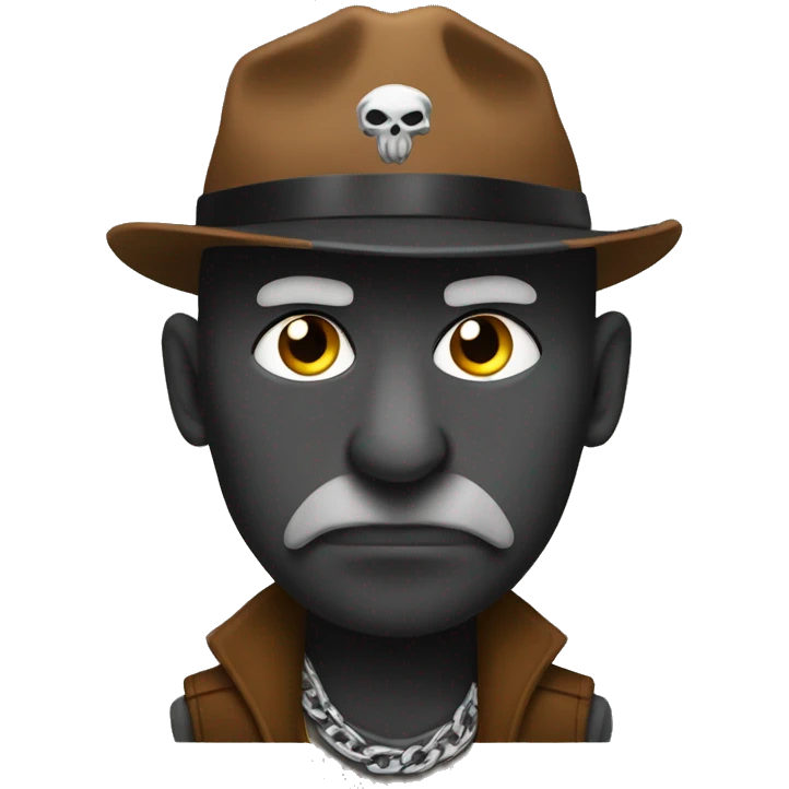 Gangster turkey chain emoji