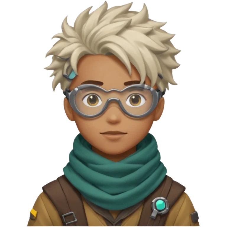 Ekko from the Arcane (a Netflix animation) emoji