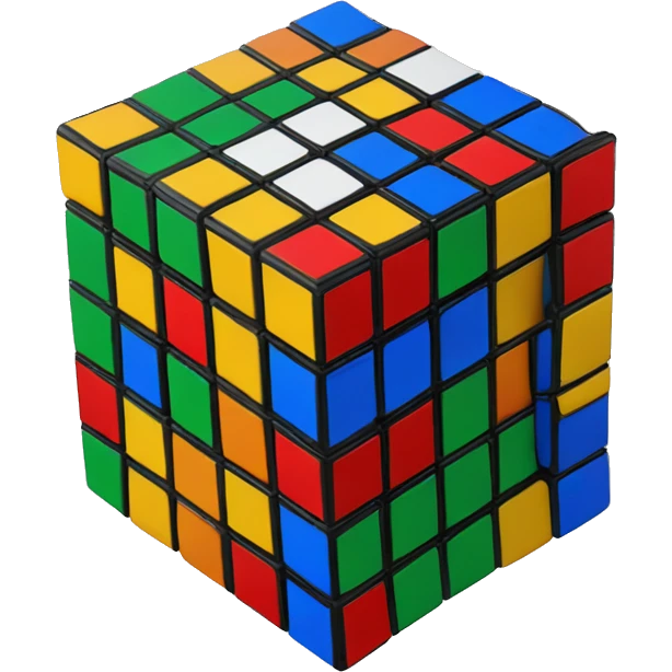Rubik's Cube emoji