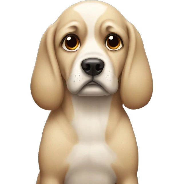 Perro triste emoji