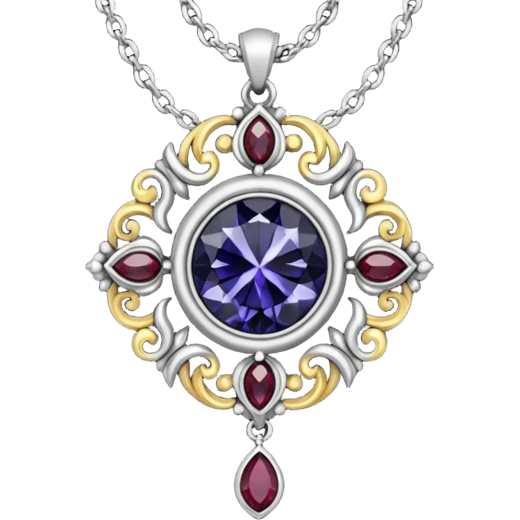 cursed necklace emoji