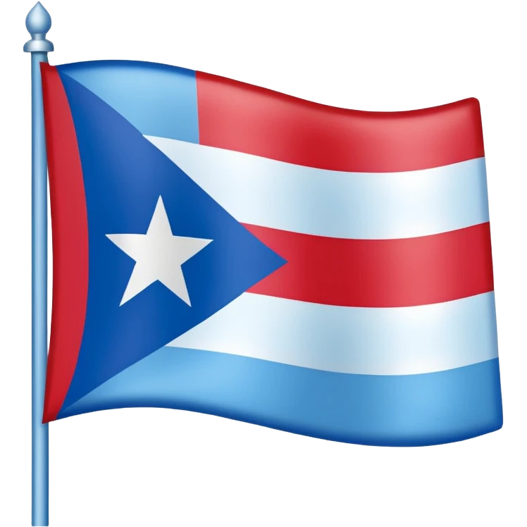 🇵🇷 to light blue where the star is located emoji