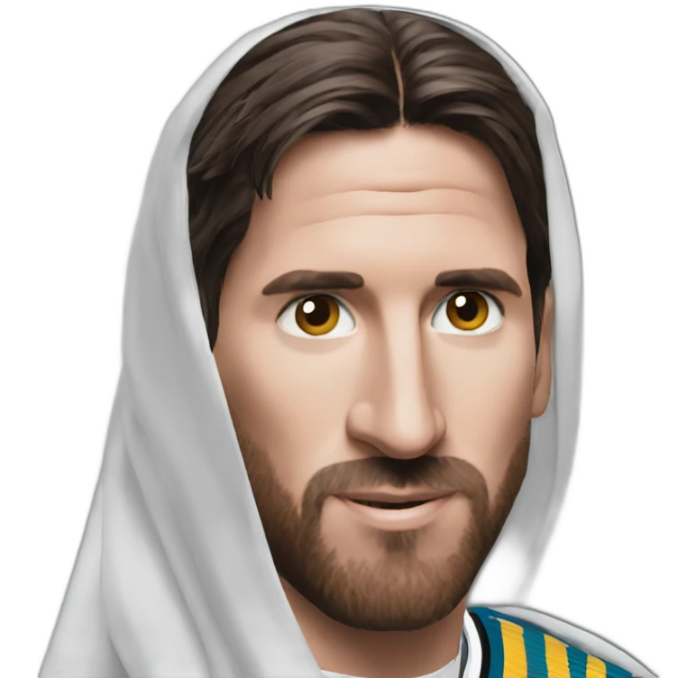 Sheikh messi emoji