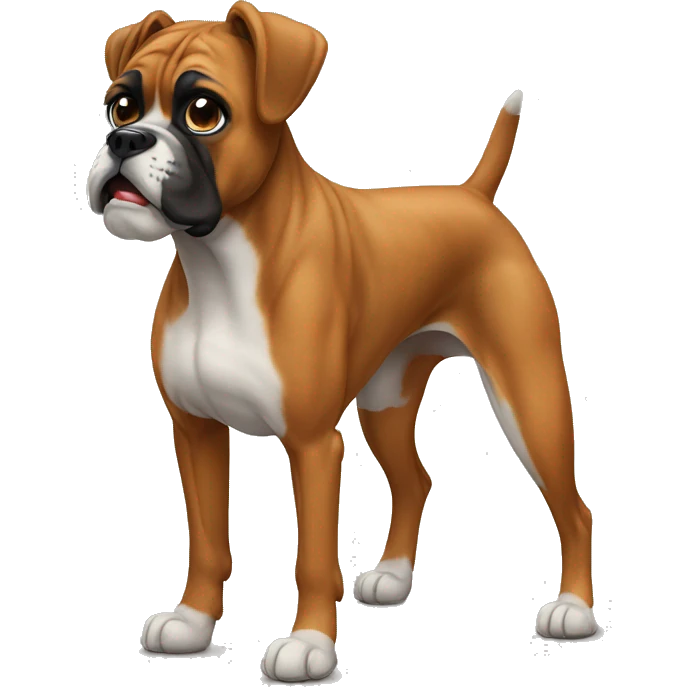 Boxer Dog  emoji