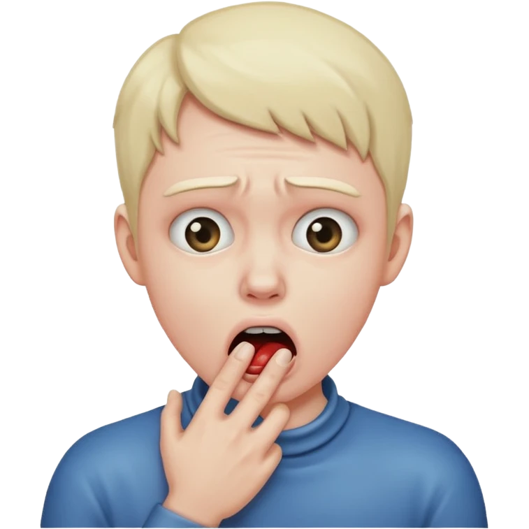 choking yourself emoji
