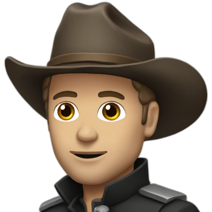 Macron cowboys emoji